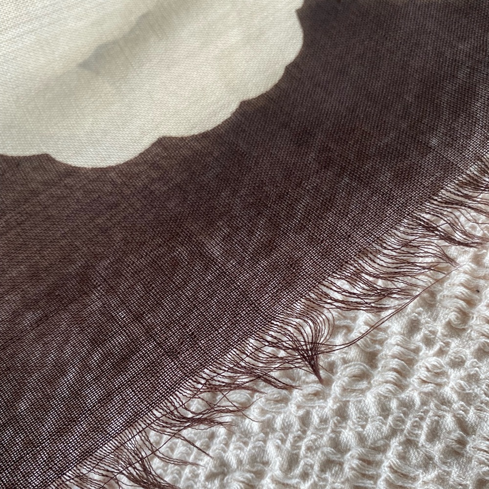 ❤️SOLD❤️ Authentic Vintage Chanel Large Scarf - Picture 10 of 10